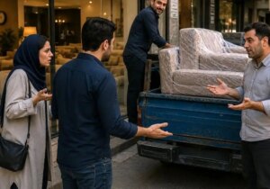 بدشانس ترین دزدان/ زن جوان فقط یک چشمک زدن دید و به شوهرش گفت